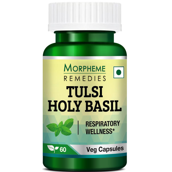 Tulsi Holy Basil 500 mg - 60 Veg Capsules