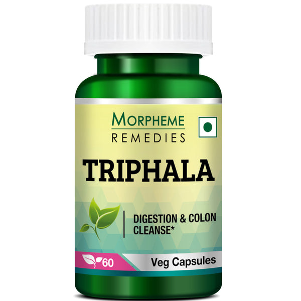 Triphala Pure Extract 500 mg - 60 Veg Capsules