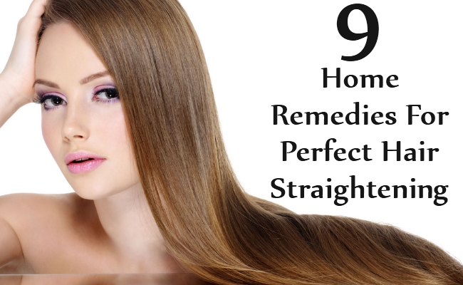 For hair straightening outlet home remedies